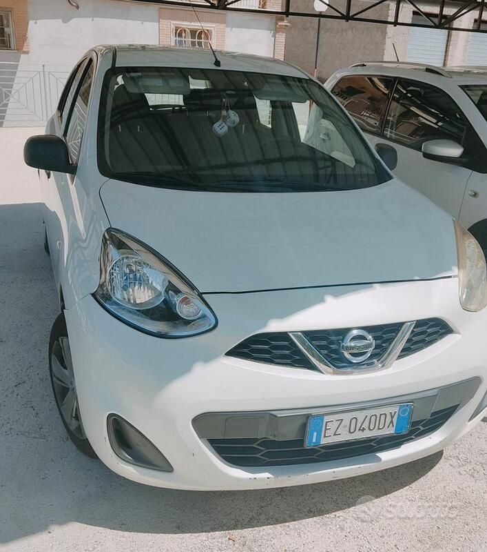 Second-hand Nissan Micra 80 CP (58 kW) 2015 Alb Hatchback