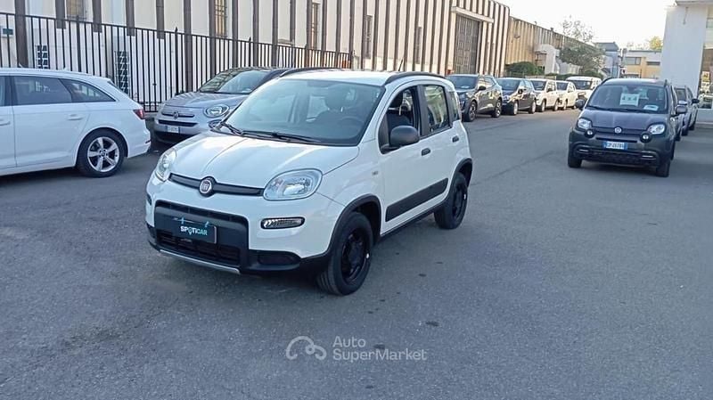 Usata Fiat Panda 4x4 S 84 CV (61 kW) 2019 Bianco Utilitaria
