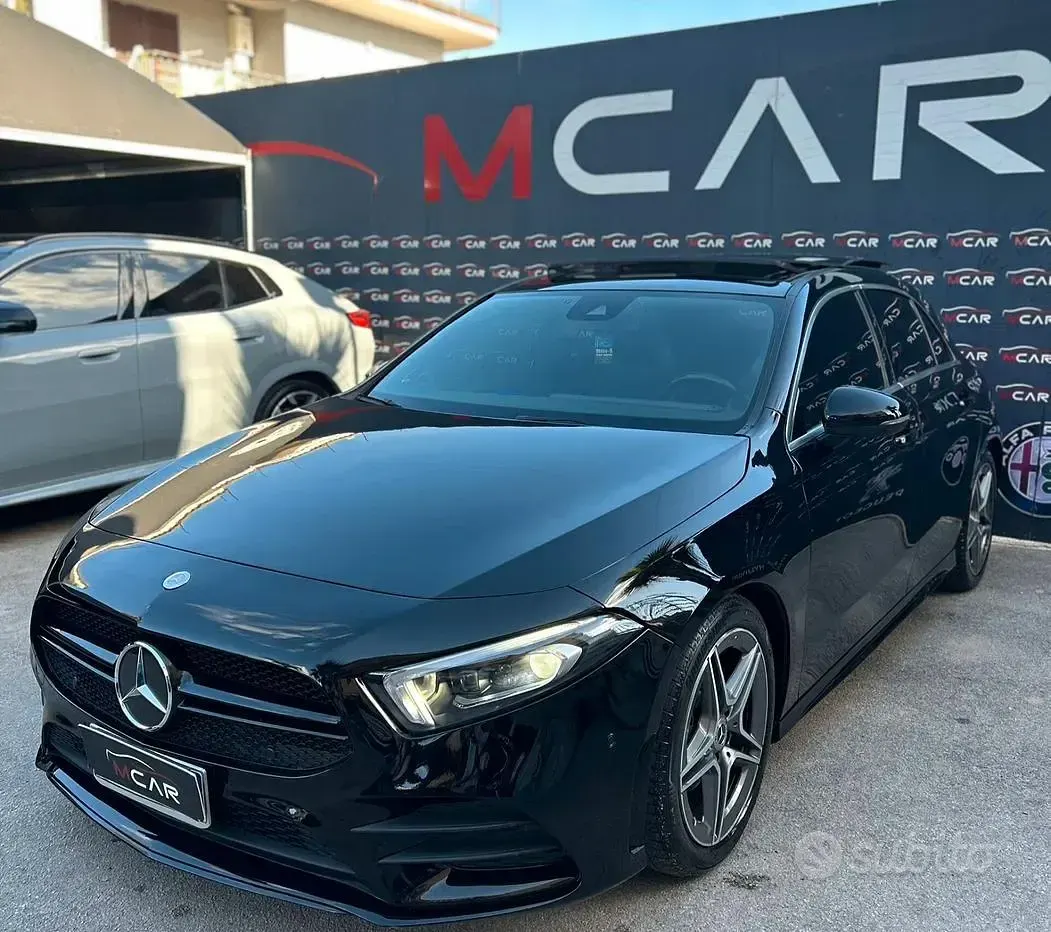 Usata Mercedes A180 Premium 116 CV (85 kW) 2019 Nero Coupé