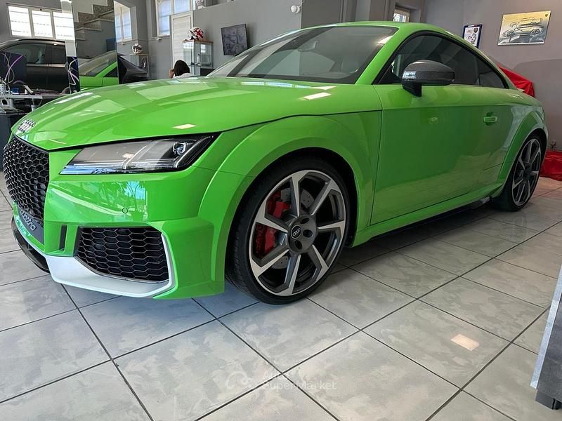 Verde Usata 2021 Audi TT RS Ambiente Coupé | 64.900 € (Molto cara) - Immagine 1/4