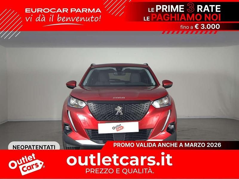 Usata Peugeot 2008 Allure 110 CV (80 kW) 2021 Rosso SUV
