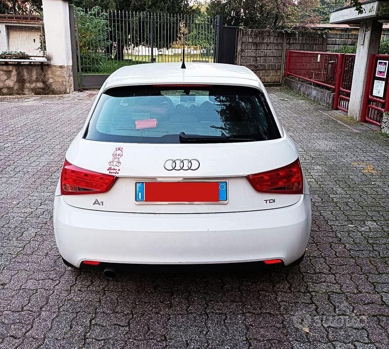 Usata Audi A1 Sportback Attraction 2013 Bianco Utilitaria