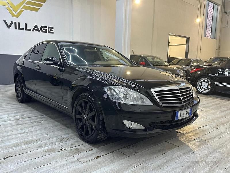 Usata Mercedes S350 Avantgarde 272 CV (200 kW) 2007 Nero Berlina