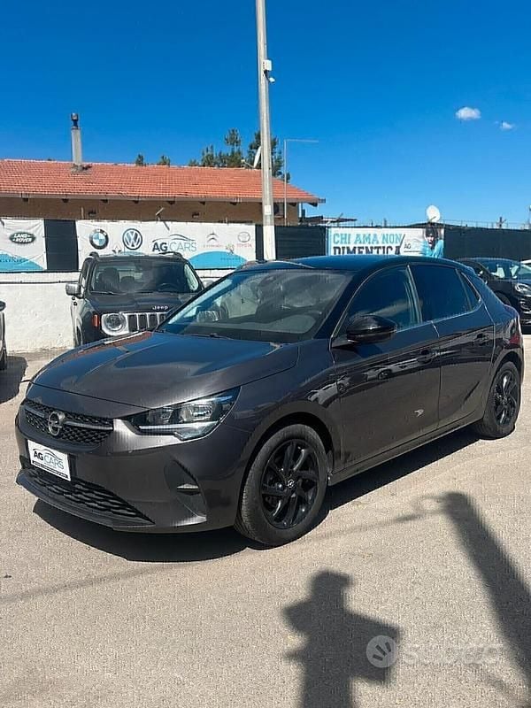 Usata Opel Corsa Elegance 74 CV (54 kW) 2020 Grigio Utilitaria