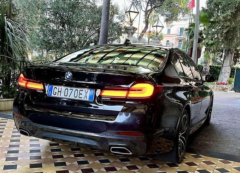 Usata BMW 520 M Sport 190 CV (139 kW) 2022 Nero Berlina