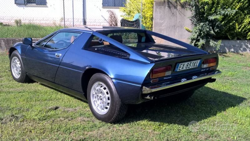 Usata Maserati Merak 1980 Blu Coupé