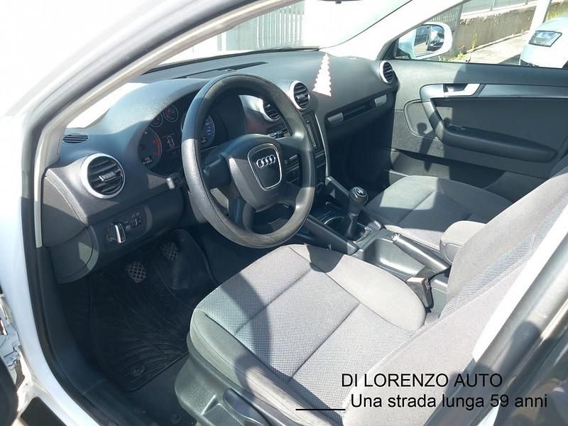 Usata Audi A3 Sportback Attraction 89 CV (65 kW) 2012 Bianco Utilitaria