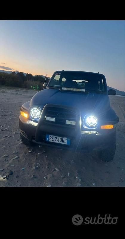 Usata Ssangyong (KGM) Korando 1999 Blu SUV