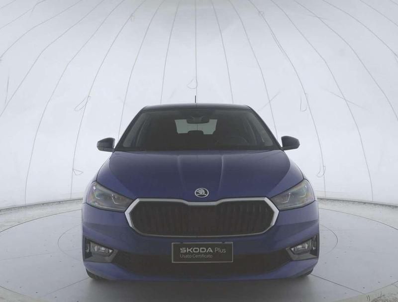 Usata Skoda Fabia Style 110 CV (80 kW) 2022 Blu/azzurro Utilitaria