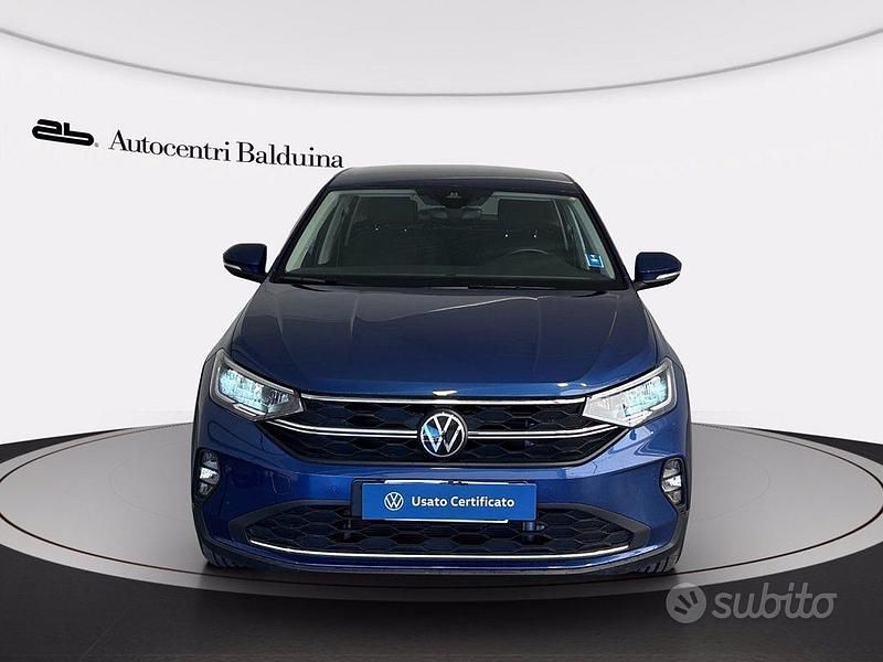 Usata VW Taigo Life 110 CV (80 kW) 2024 Reef blue SUV