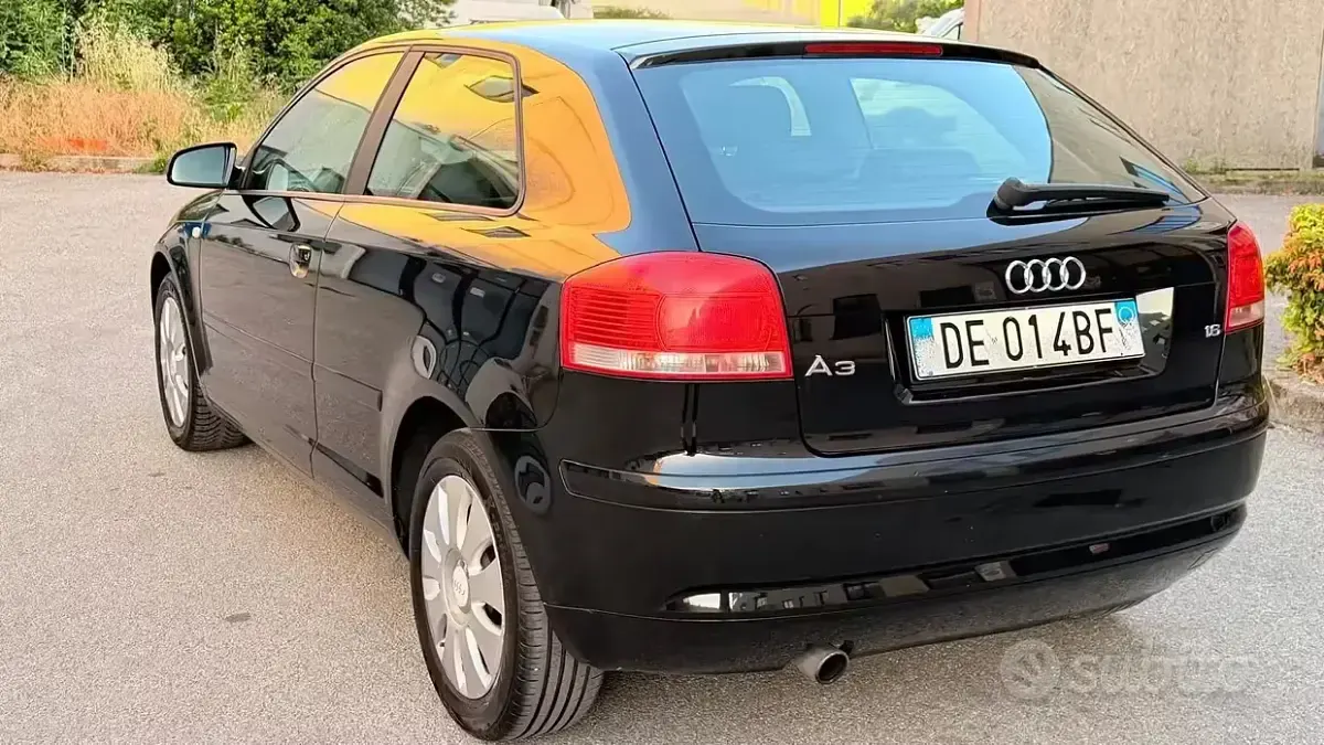 Usata Audi A3 Ambition 115 CV (84 kW) 2006 Nero Utilitaria