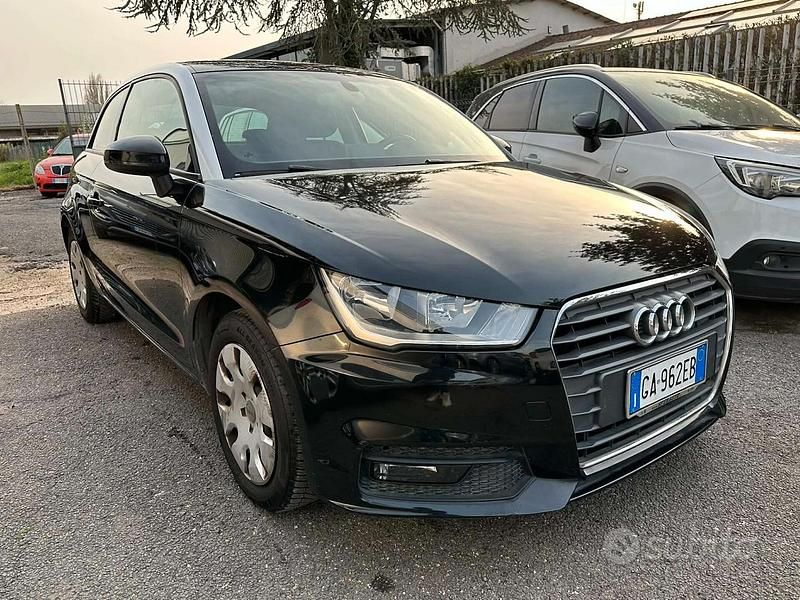 Usata Audi A1 Design 89 CV (65 kW) 2015 Nero Utilitaria