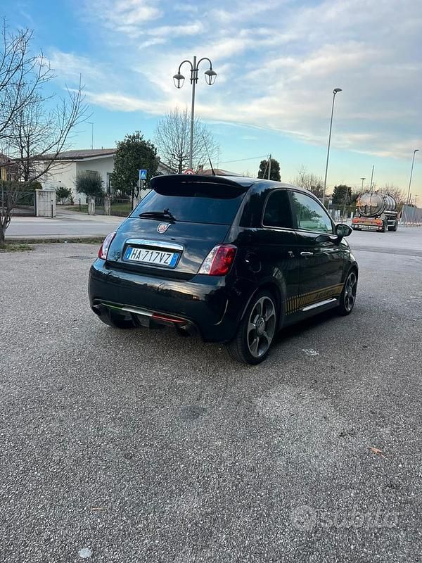 Usata Fiat 500 Abarth 2009 Nero Cabrio