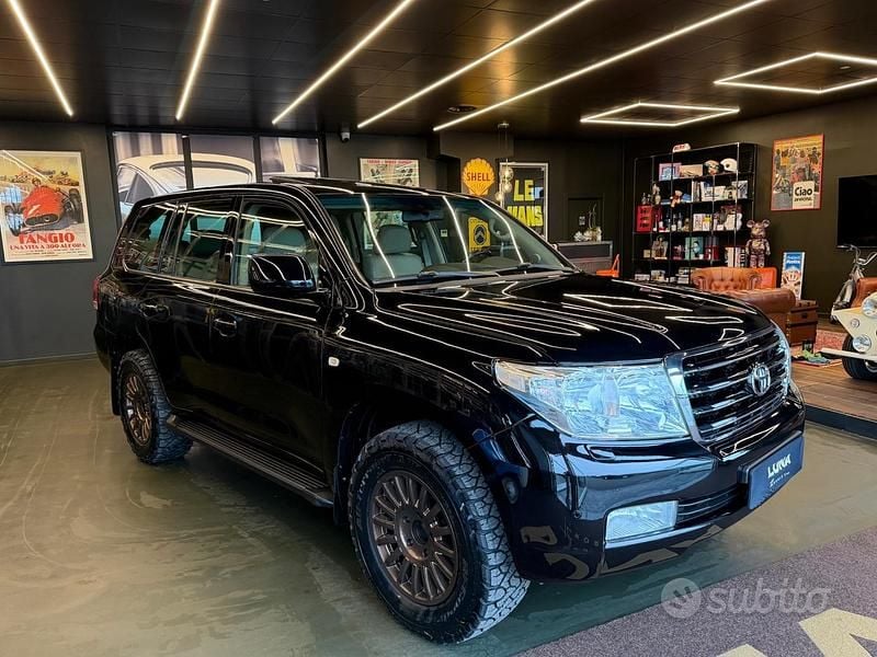 Usata Toyota Land Cruiser V8 286 CV (210 kW) 2008 Nero SUV