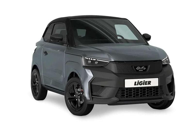 Nuova Ligier JS50 2026 Grigio grafite / nero intenso Utilitaria