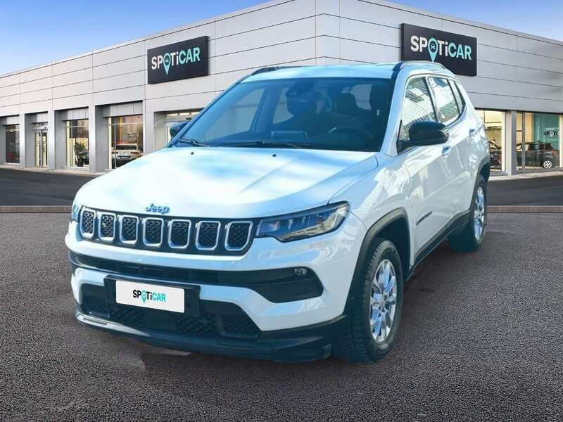 Bianco Usata 2021 Jeep Compass Longitude SUV | 17.950 € (Super prezzo) - Immagine 1/4