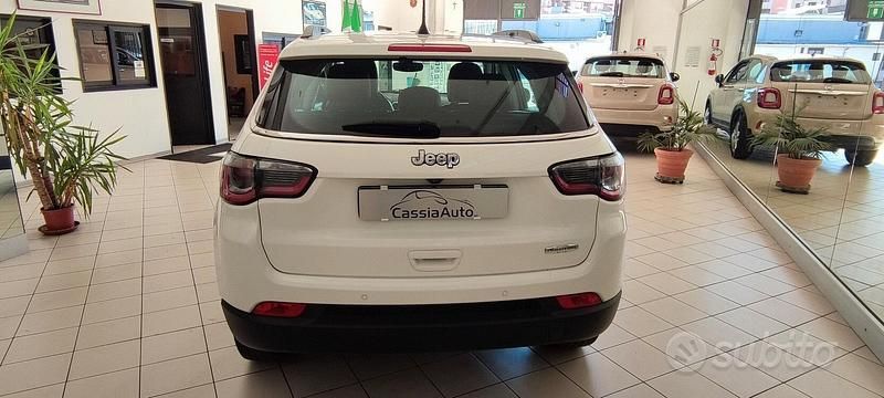 Usata Jeep Compass Longitude 120 CV (88 kW) 2018 Bianco SUV