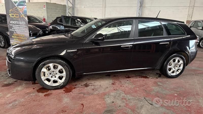 Usata Alfa Romeo 159 Ti 149 CV (109 kW) 2008 Nero Station wagon