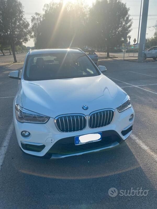 Bianco Usata 2018 BMW X1 Comfort Edition SUV | 18.300 € (Buon prezzo) - Immagine 1/4