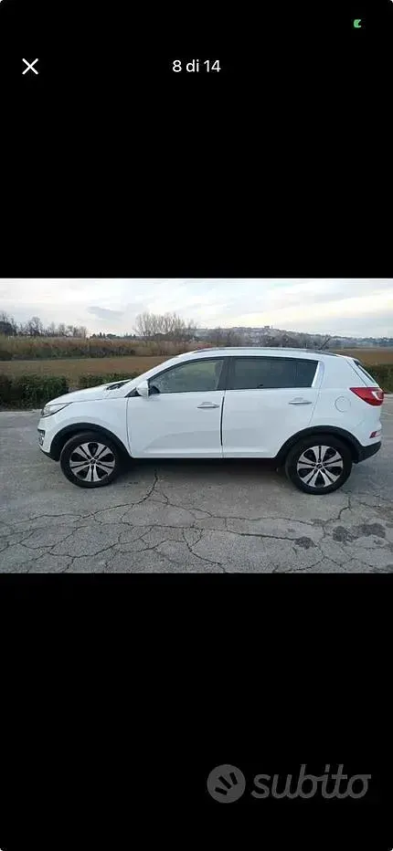 Usata Kia Sportage 141 CV (103 kW) 2012 Bianco SUV