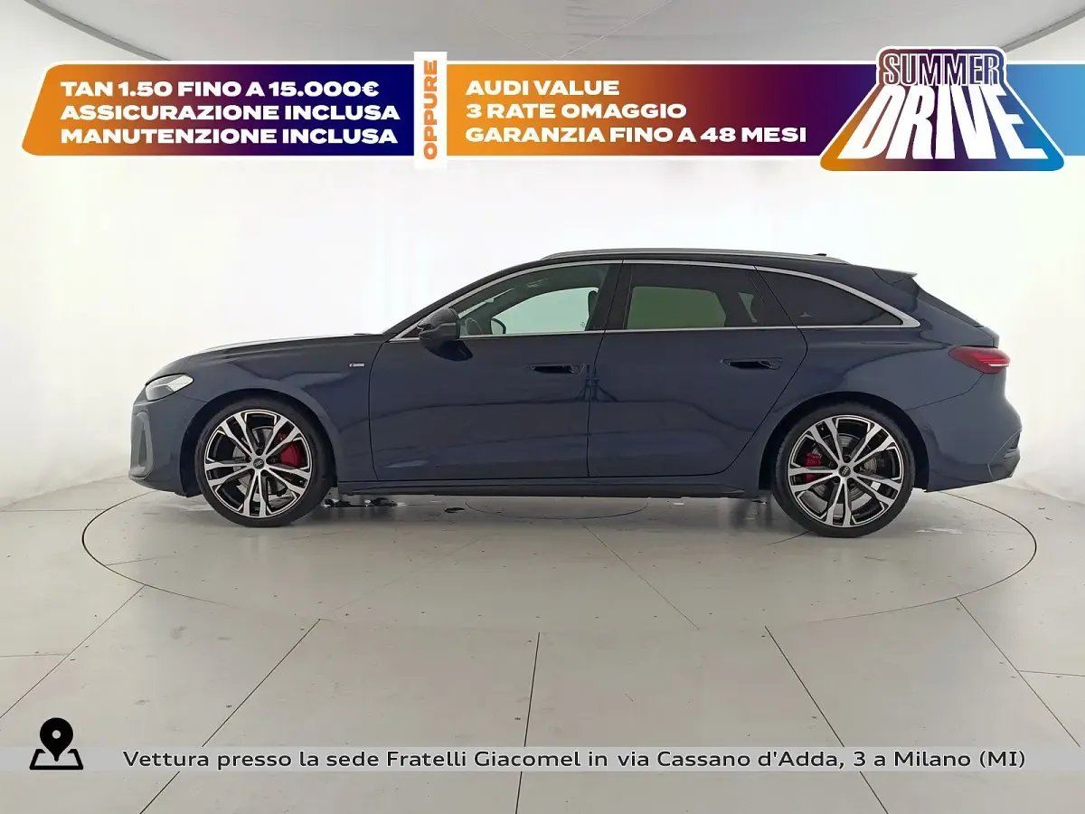 Usata Audi A5 S-Line 204 CV (150 kW) 2025 Blu firmamento metallizzato Station wagon