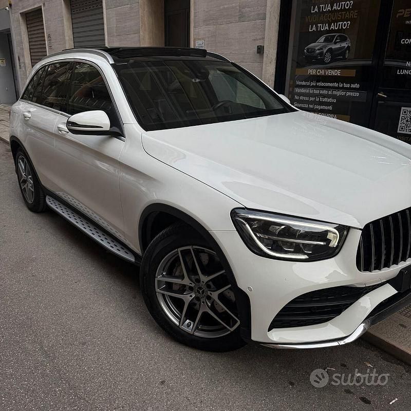 Usata Mercedes GLC220 Premium Plus 194 CV (142 kW) 2019 Bianco SUV