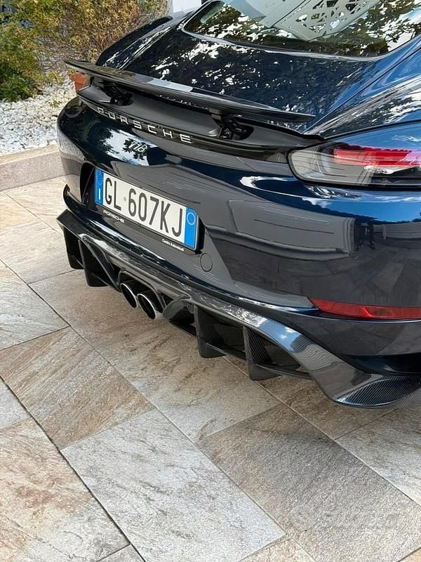 Usata Porsche 718 Cayman 2017 Blu Coupé