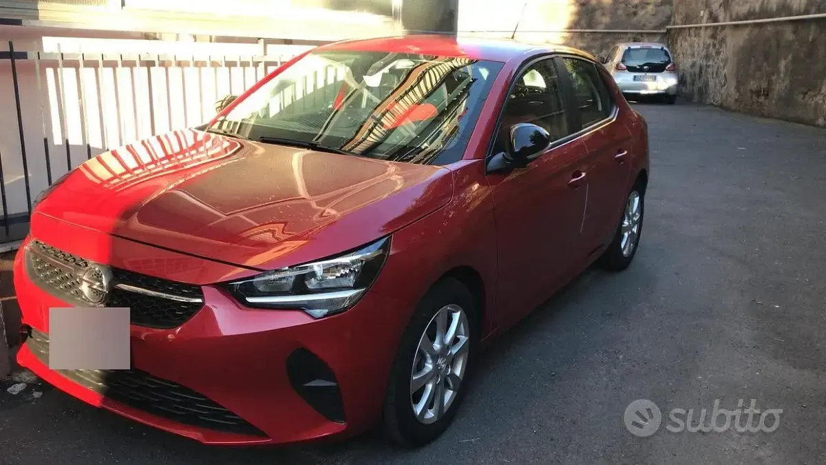 Usata Opel Corsa 75 CV (55 kW) 2021 Rosso Utilitaria