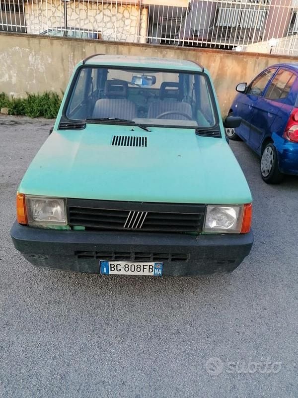 Usata Fiat Panda 34 CV (25 kW) 2000 Verde Utilitaria