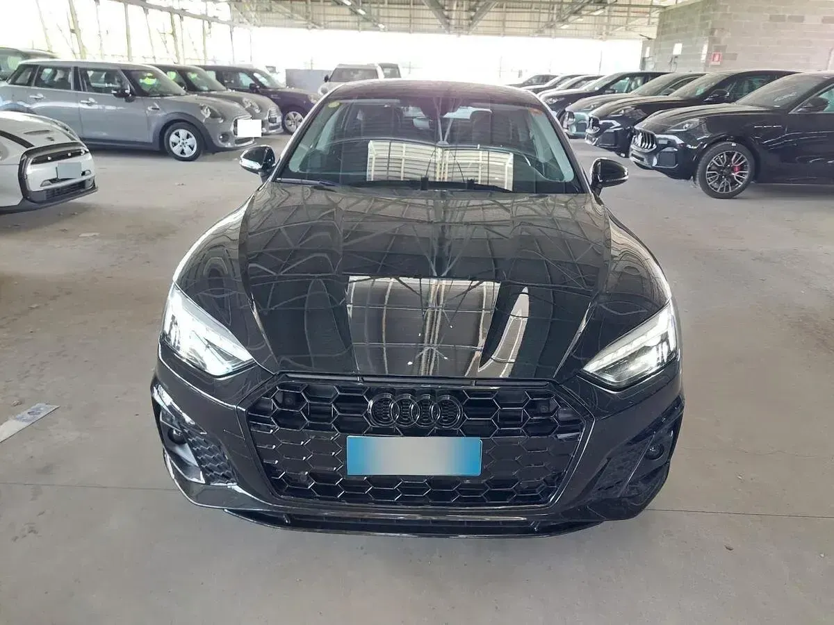 Usata Audi A5 163 CV (119 kW) 2023 Nero Coupé