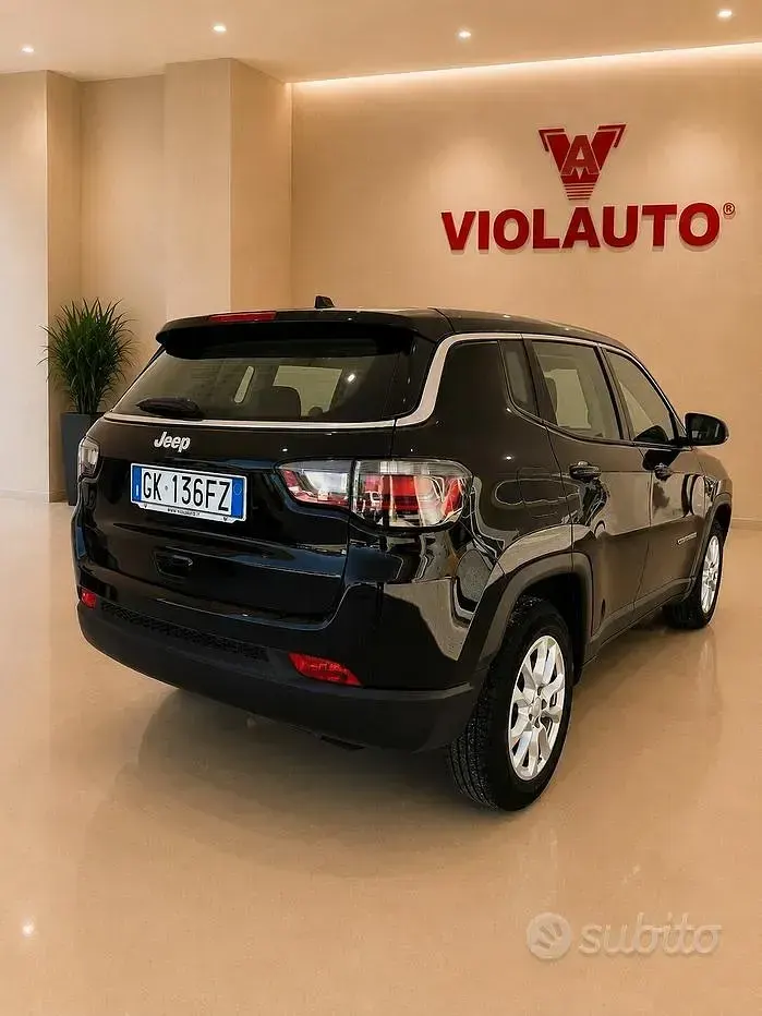 Usata Jeep Compass Longitude 131 CV (96 kW) 2022 Nero SUV
