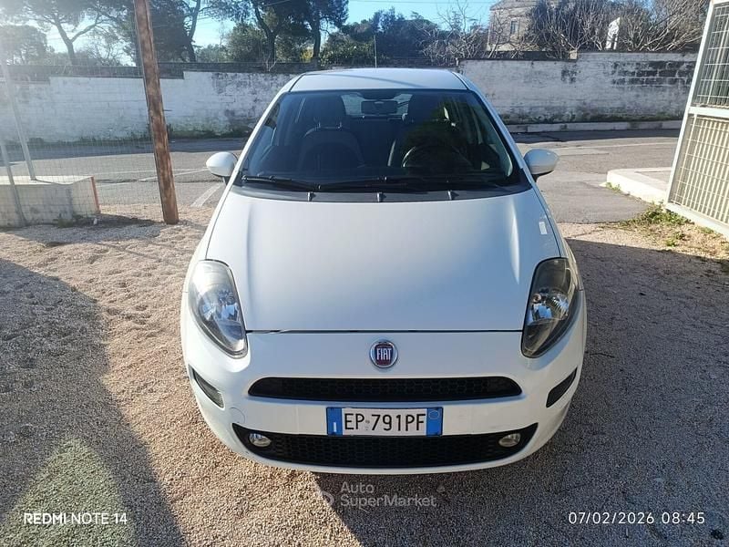 Usata Fiat Punto Evo S 75 CV (55 kW) 2012 Bianco Utilitaria