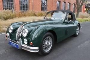 Usata Jaguar XK SE 213 CV (156 kW) 1956 Verde Cabrio