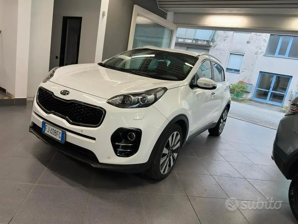 Usata Kia Sportage 136 CV (100 kW) 2017 Bianco SUV
