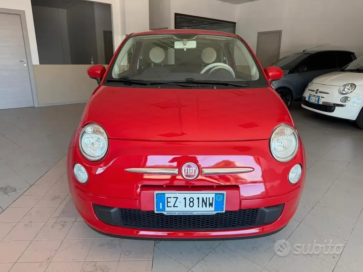 Usata Fiat 500 Pop 69 CV (50 kW) 2015 Rosso Berlina