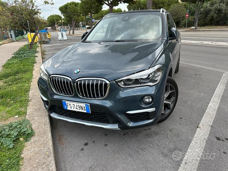 Usata BMW X1 150 CV (110 kW) 2018 Blu SUV