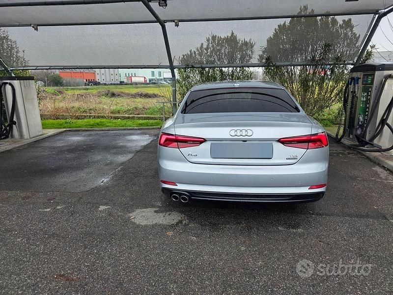 Usata Audi A5 S-Line 190 CV (139 kW) 2018 Grigio Coupé