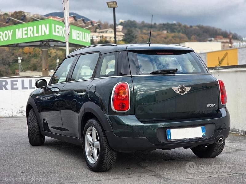 Usata Mini Cooper D Countryman 111 CV (81 kW) 2012 Verde SUV