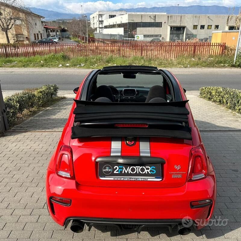 Usata Abarth 595 Competizione 180 CV (132 kW) 2021 Rosso Utilitaria