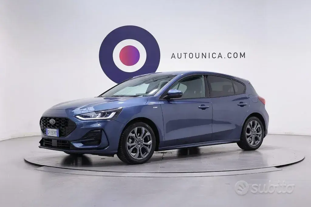 Usata Ford Focus ST-Line 125 CV (91 kW) 2023 Blu Berlina