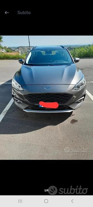 Usata Ford Focus 120 CV (88 kW) 2018 Grigio Berlina