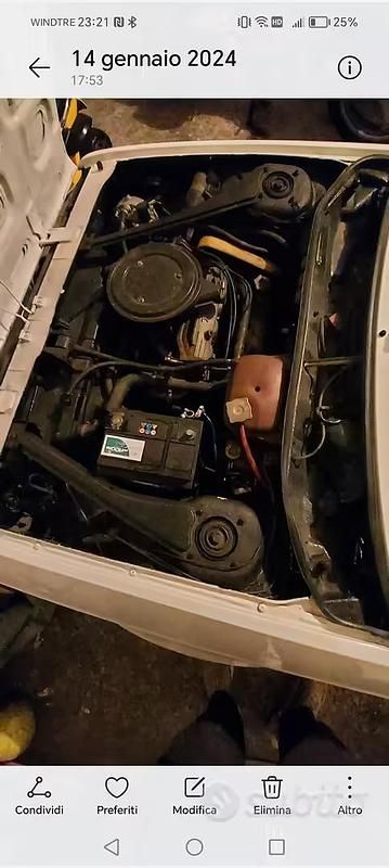 Usata Lancia Beta 135 CV (99 kW) 1981 Bianco Cabrio