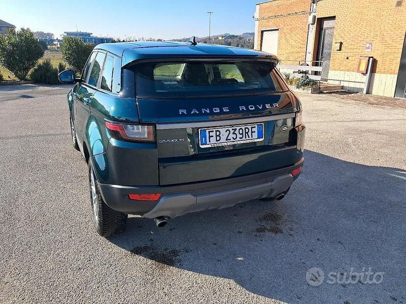 Usata Land Rover Range Rover evoque Pure 150 CV (110 kW) 2015 Verde SUV