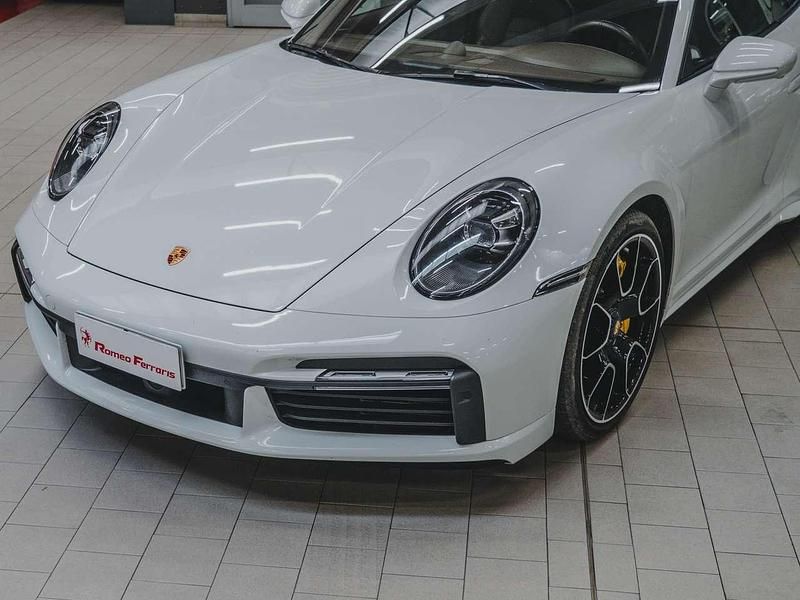 Usata Porsche 911 Turbo S 650 CV (478 kW) 2021 Bianco carrara metallizzato Coupé