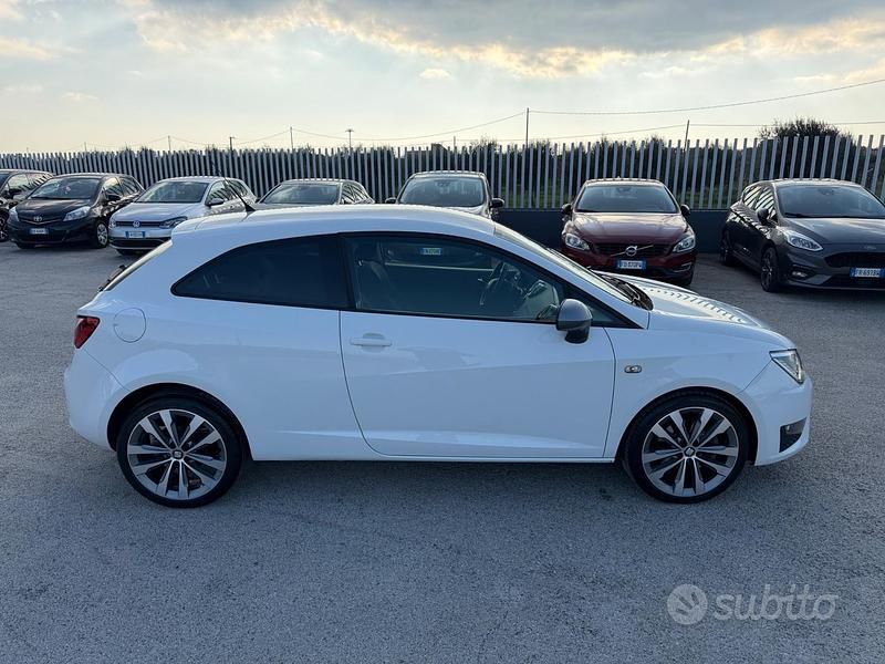 Usata Seat Ibiza FR 105 CV (77 kW) 2016 Bianco Coupé