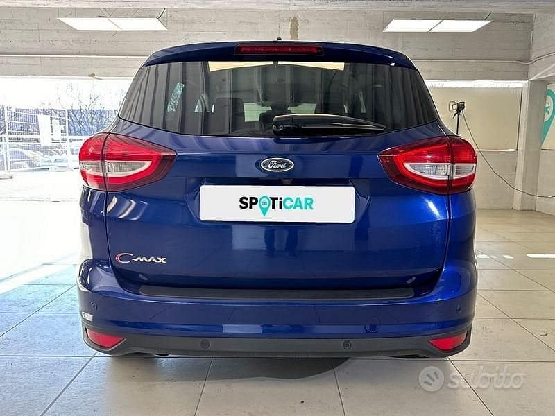 Usata Ford C-MAX Titanium X 120 CV (88 kW) 2016 Blu/azzurro Monovolume