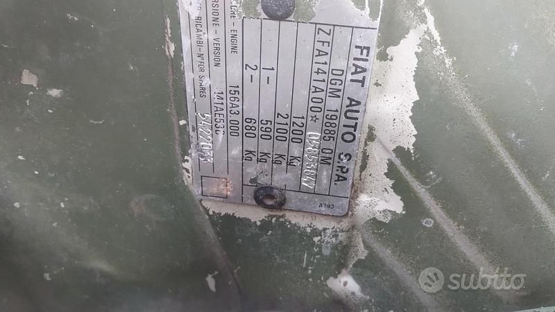 Usata Fiat Panda 4x4 1986 Utilitaria