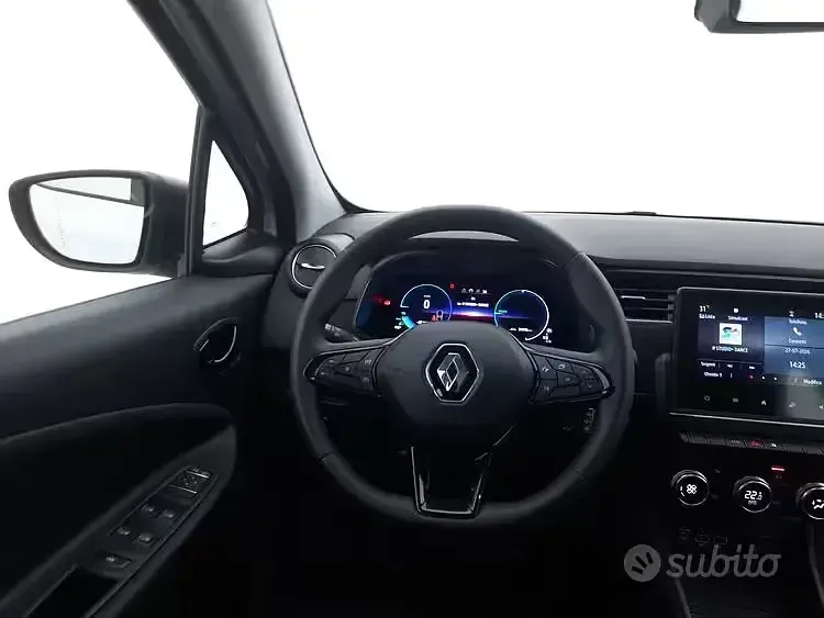 Usata Renault Zoe Life 50 kW (69 CV) 2022 Bianco Utilitaria