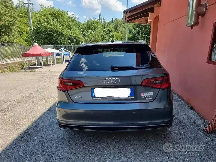 Usata Audi A3 S-Line 122 CV (89 kW) 2014 Grigio Berlina