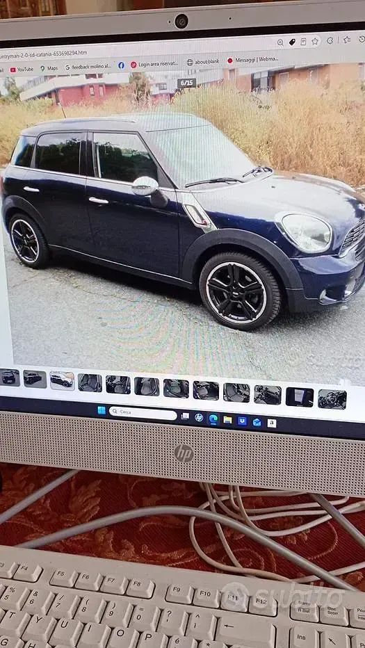 Usata Mini Countryman 143 CV (105 kW) 2014 Bluazzurro SUV